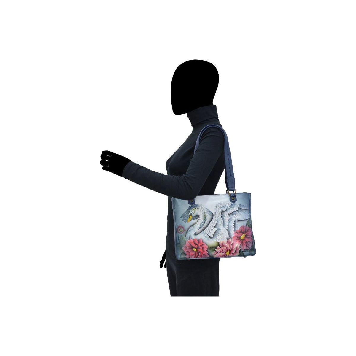 Anuschka Leather Small Shopper Shoulder bag - 677 - SWS - Okotoks HC Pharmacy