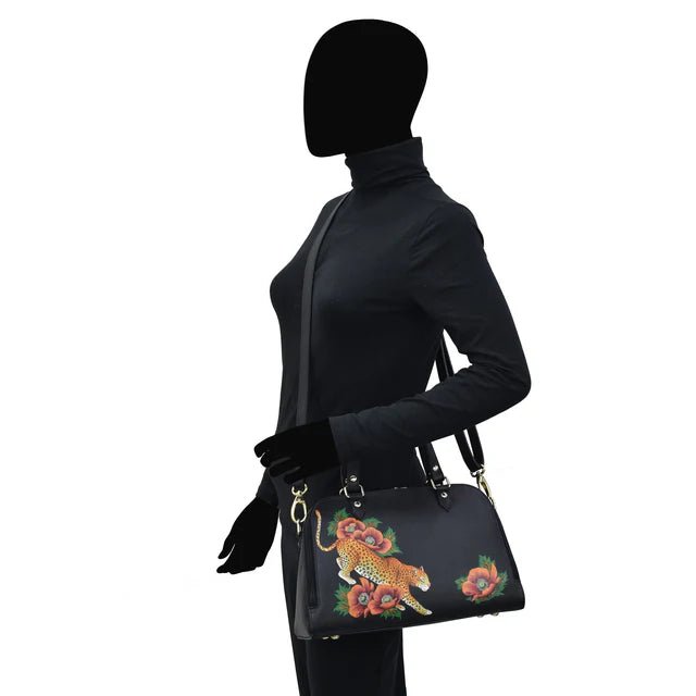 Anuschka printed leather handbag wide - Okotoks HC Pharmacy