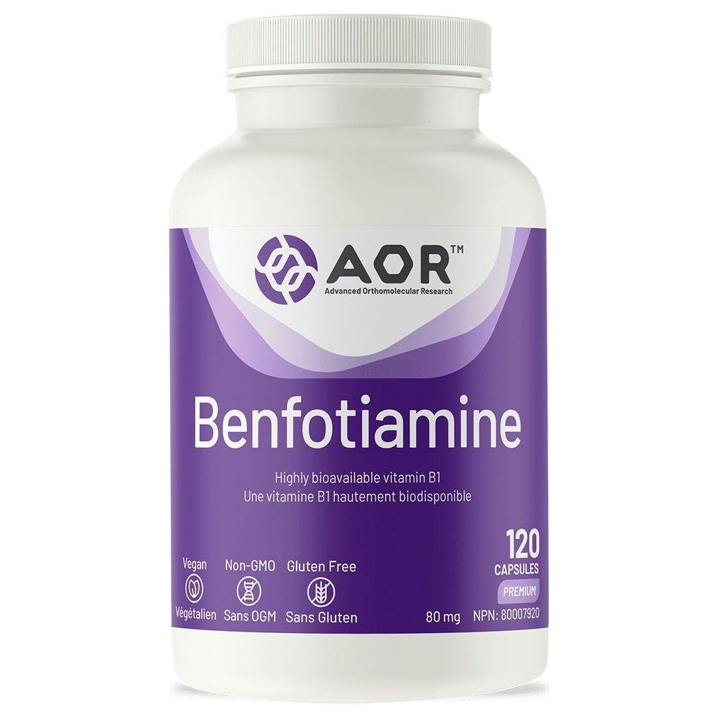 AOR Benfotiamine 120 Capsules - #shop_name