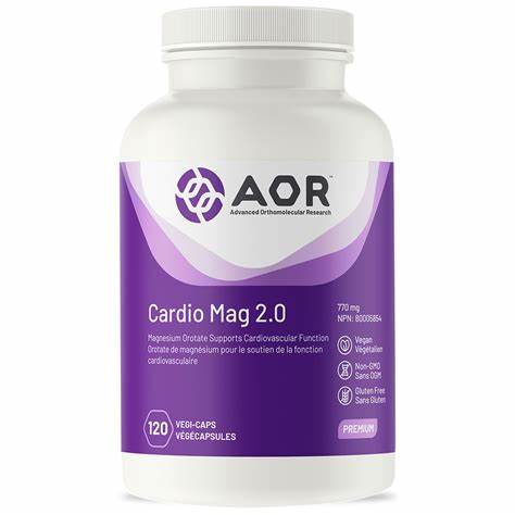 AOR Cardio Mag 2.0 – 120 Capsules | Magnesium Supplement - Okotoks HC Pharmacy