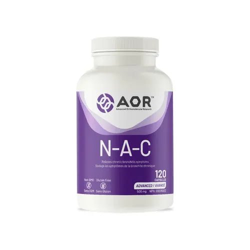 AOR nac 500mg 120 caps - Okotoks HC Pharmacy