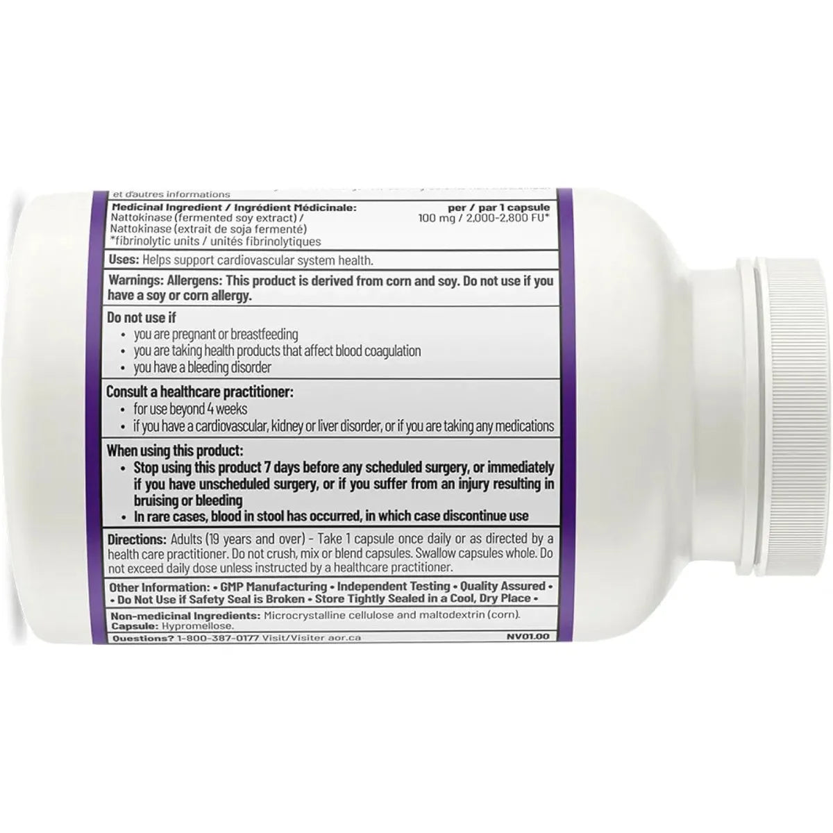 AOR Nattokinase - Okotoks HC Pharmacy