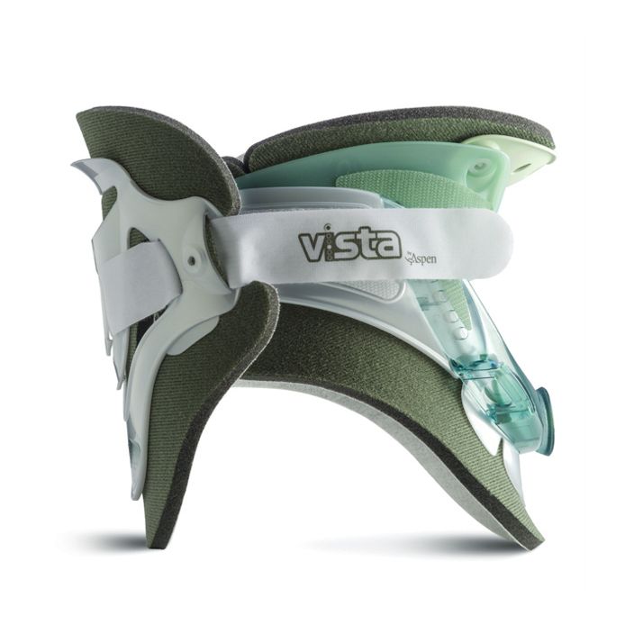 Vista neck brace on a white background - okotoks hc pharmacy
