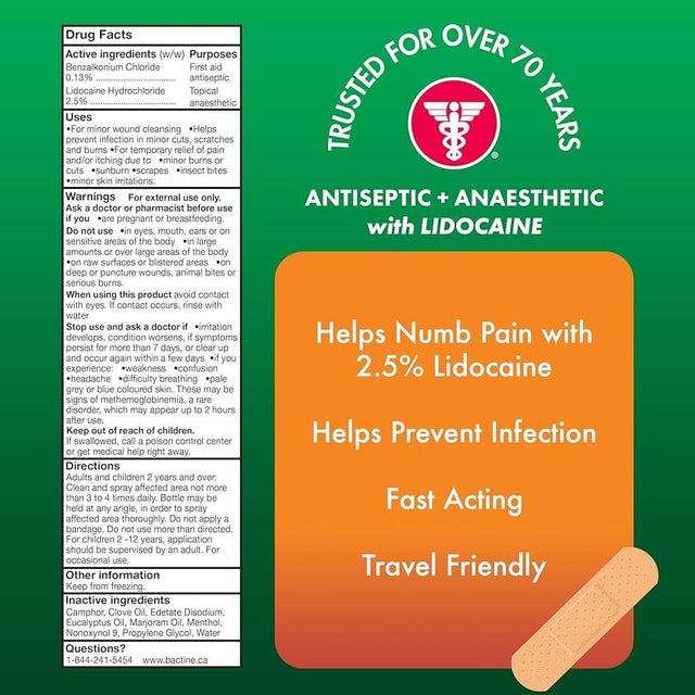 Bactine First - Aid Pump Spray - Okotoks HC Pharmacy