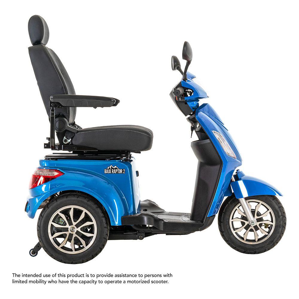 Pride Baja Raptor 3 - Wheel Scooter Blue - #shop_name