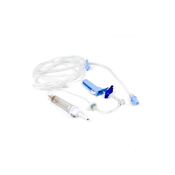 Medical device with tubing and connectors on a white background - okotoks hc pharmacy