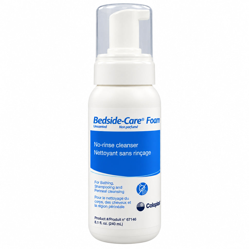 Bedside-Care Unscented No-Rinse Foam Cleanser 120ML - Okotoks HC Pharmacy