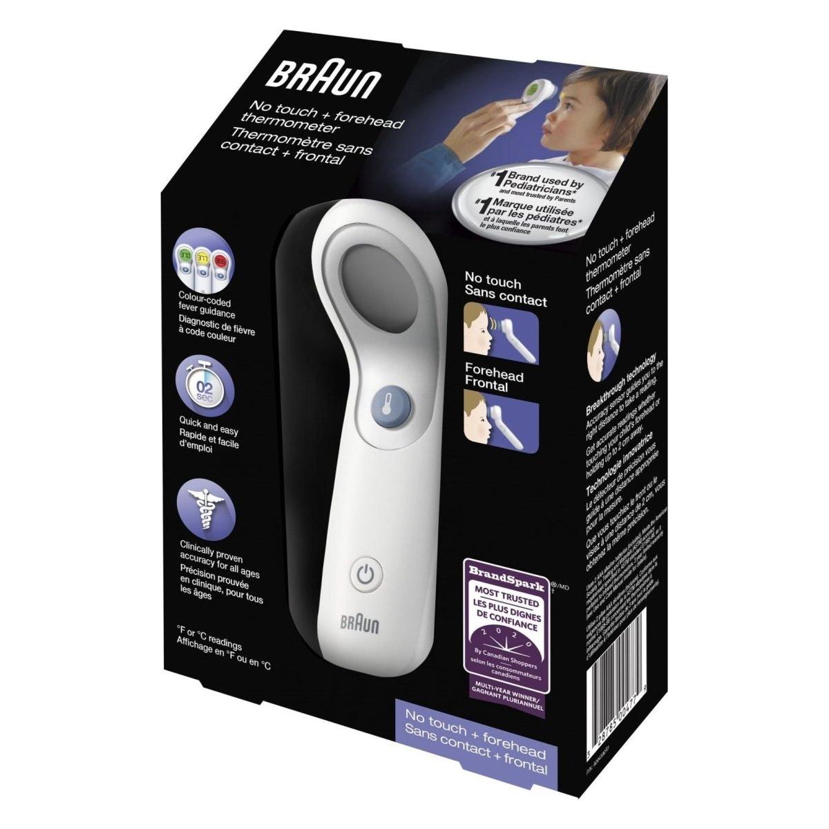 Braun No Touch Infrared Thermometer - Okotoks HC Pharmacy