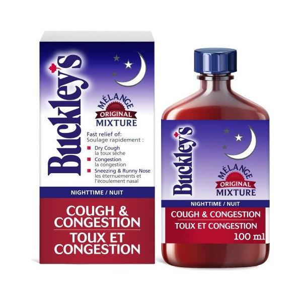 Buckley’s Nighttime Cough & Congestion 100ML - #shop_name