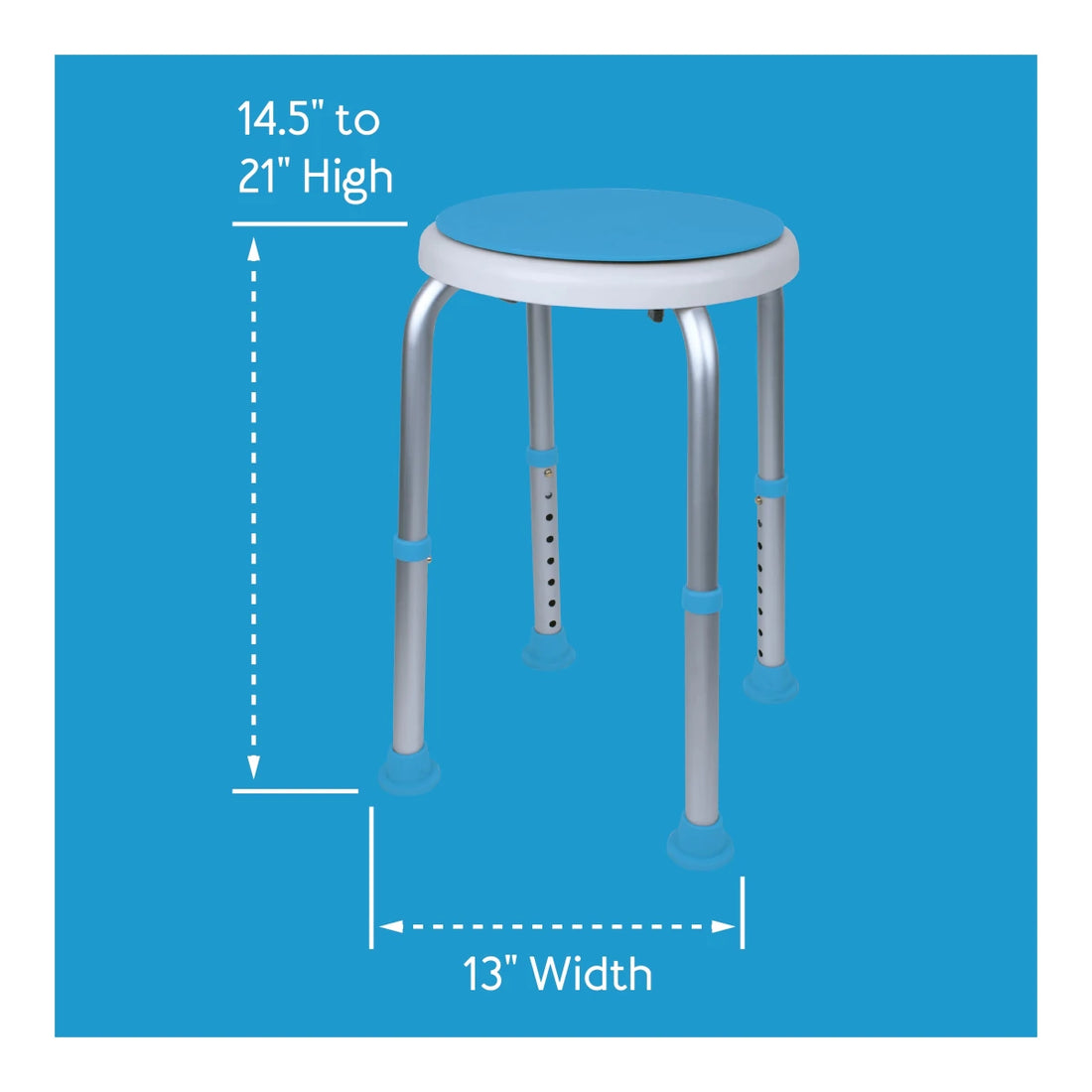 Carex Swivel Shower Stool - okotoks hc pharmacy