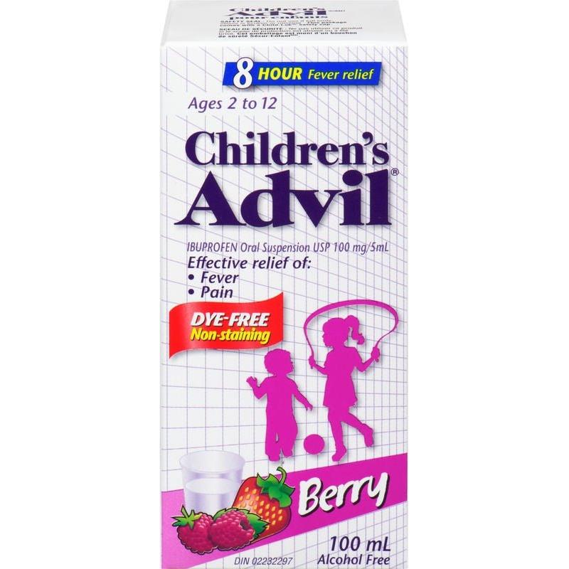Children’s Advil DYE/FREE 100ML - #shop_name