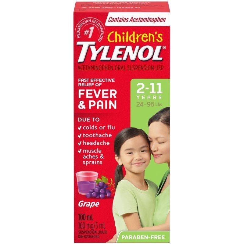 Children's Tylenol 100ml 2 - 11YRS - #shop_name