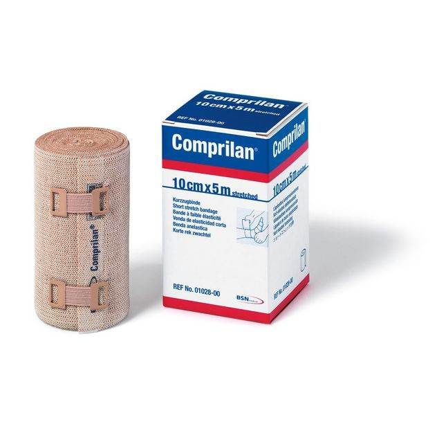 Comprilan bandage roll and packaging on a white background - okotoks hc pharmacy