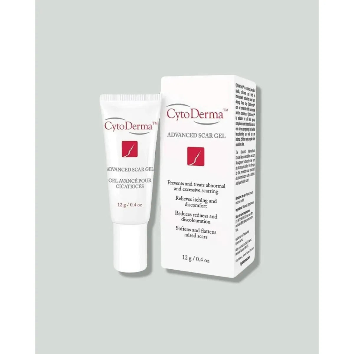 CytoDerma Advanced Scar Gel 12 g - Okotoks HC Pharmacy