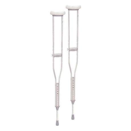 Drive Aluminum Crutches Adult 5 2" - 6 0" - #shop_name
