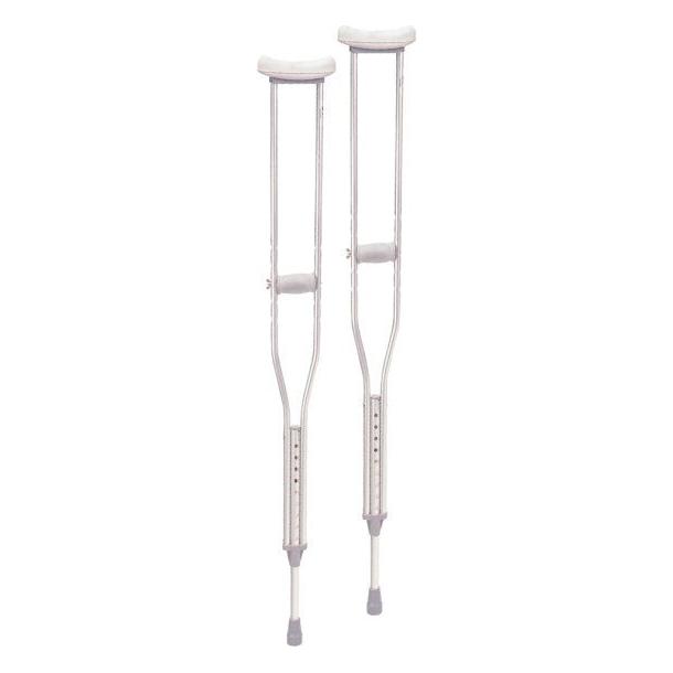 Drive Aluminum Crutches Adult 5 2" - 6 0" - #shop_name
