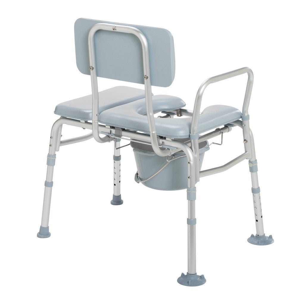 Medical commode chair with a white background - okotoks hc pharmacy