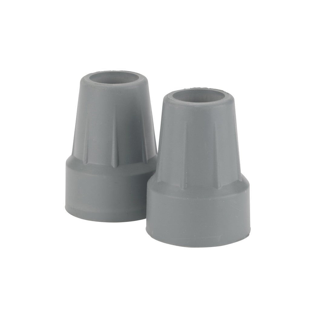 Two gray cane tips on a white background - okotoks hc pharmacy