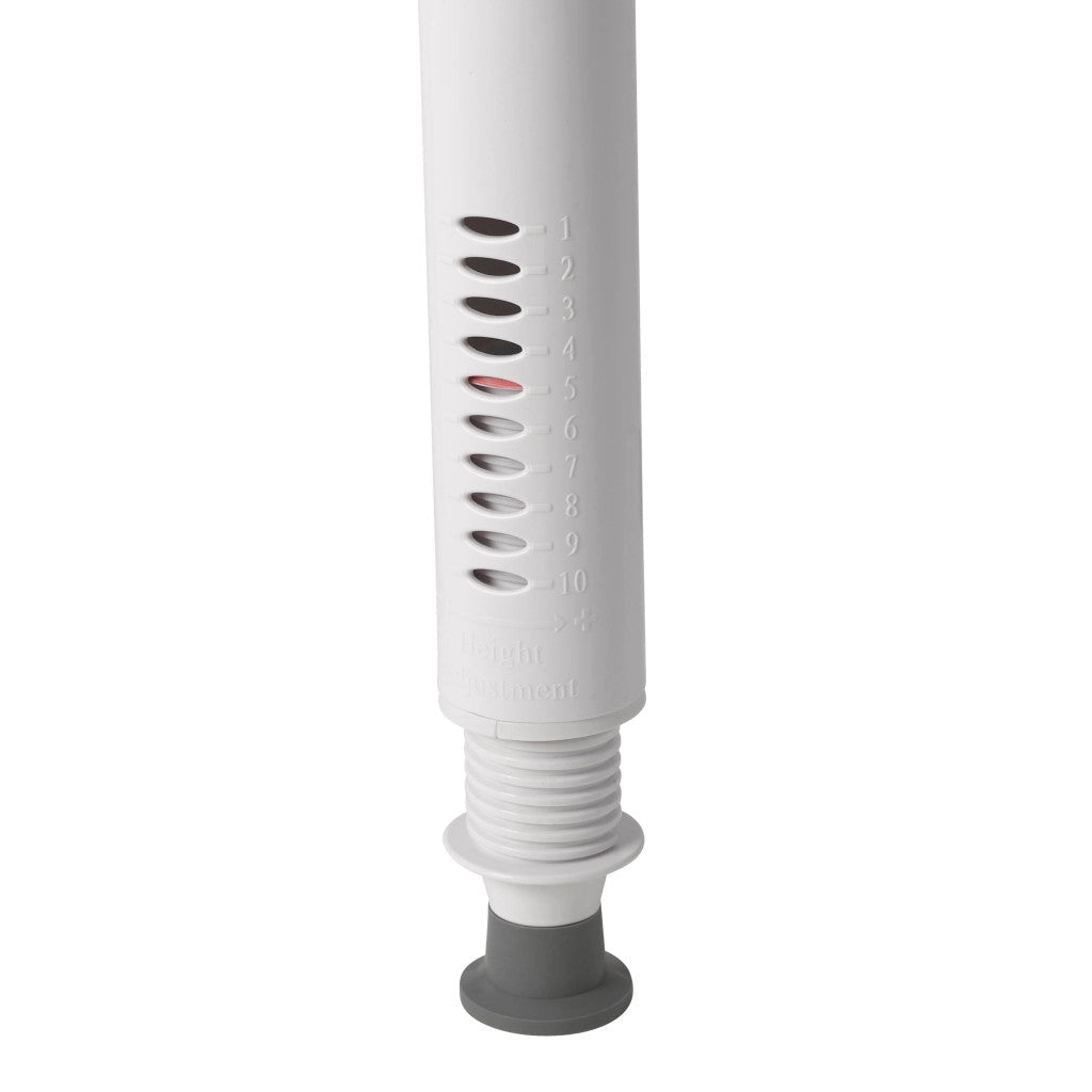White cylindrical filter with gray base on a white background - okotoks hc pharmacy