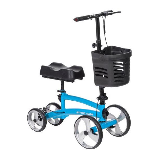 Drive nitro knee walker blue with basket - Okotoks HC Pharmacy