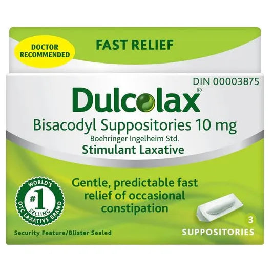 Dulcolax Suppositories 10MG 3 - #shop_name