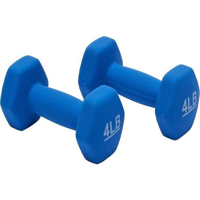 Dumbbells Neoprene 2packs 4LBs - Okotoks HC Pharmacy