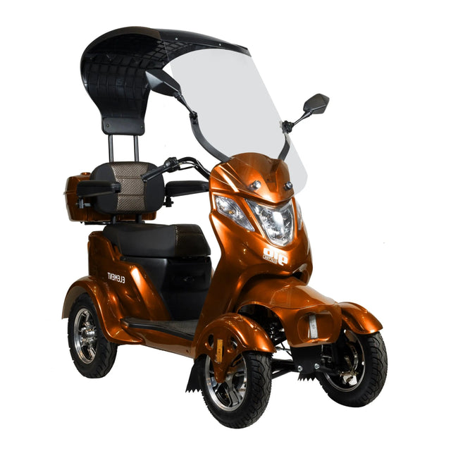 Element 4 - wheeled Mobility Scooter w Windshield and Roof - Okotoks HC Pharmacy