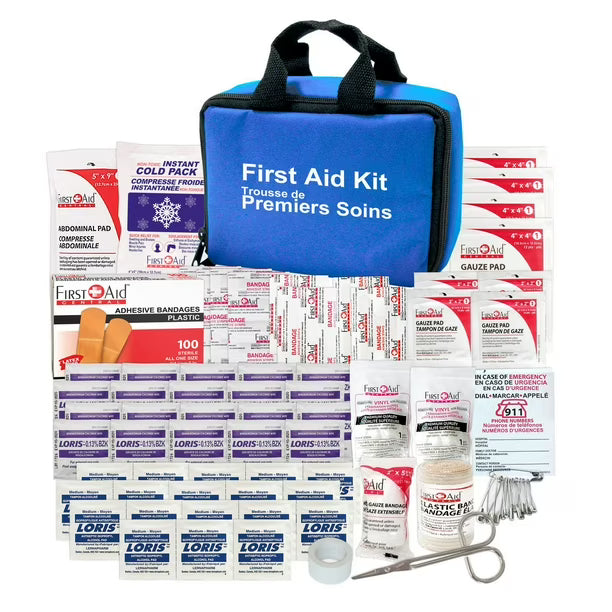 Emergency essential first aid kit 180 pieces - Okotoks HC Pharmacy