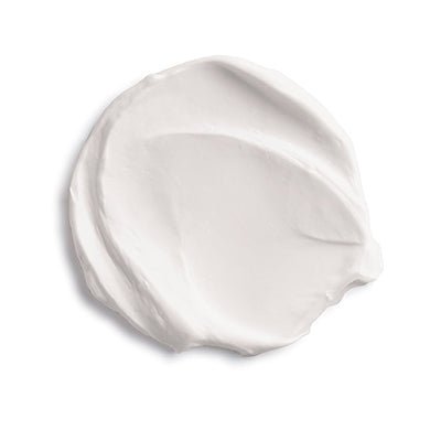 White cream swatch on a white background - okotoks hc pharmacy