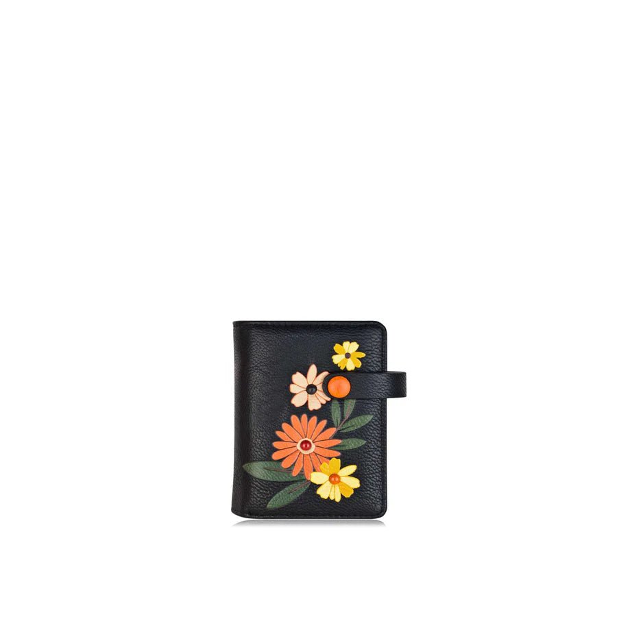 wallet with floral designs on a white background - okotoks hc pharmacy