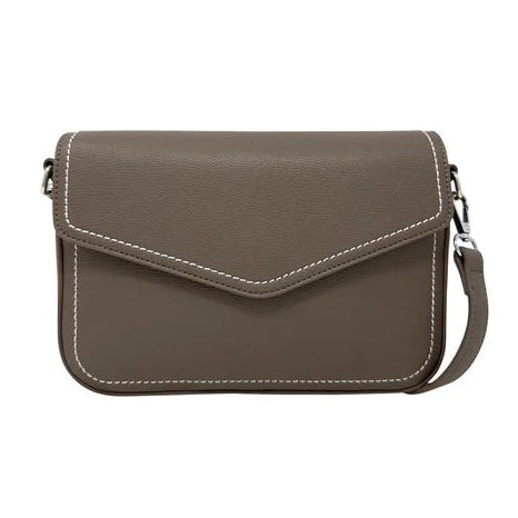 grey handbag on a white background - okotoks hc pharmacy