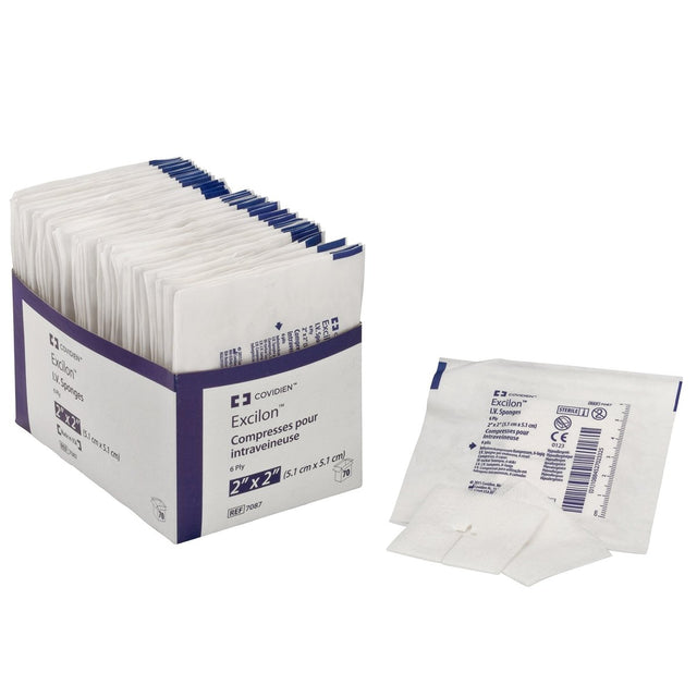 Box of Excilon medical supplies with a single packet on a white background - okotoks hc pharmacy