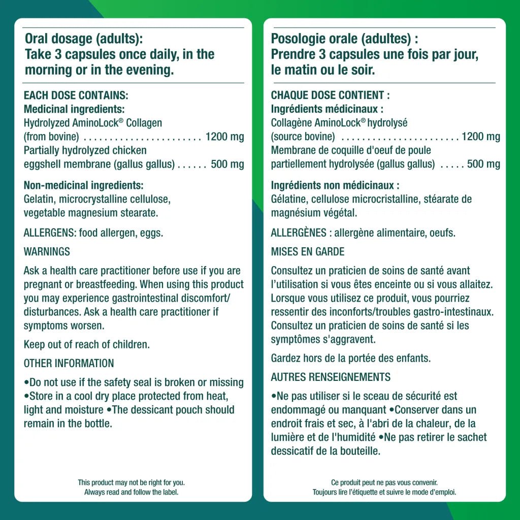 Drug label with text on a green background - okotoks hc pharmacy