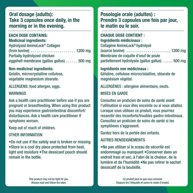 Drug label with text on a green background - okotoks hc pharmacy