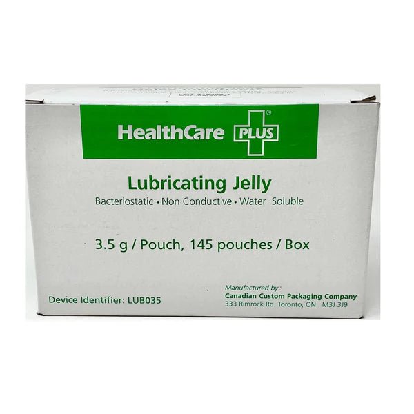 HealthCare Plus Lubricating Jelly 3.5g Pouches 145 - LUB 035 - Okotoks HC Pharmacy