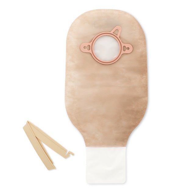 Hollister New Imageโข Two-Piece Drainable Ostomy Pouch โ Clamp Closure, Filter - Okotoks HC Pharmacy
