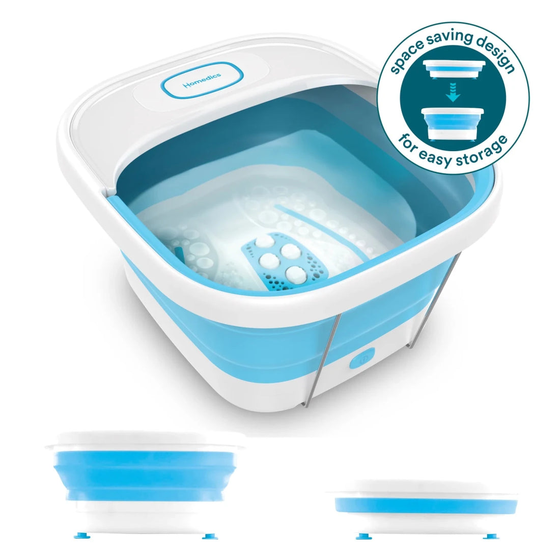 Homedics Collapsible Heated Foot Bath - okotoks hc pharmacy