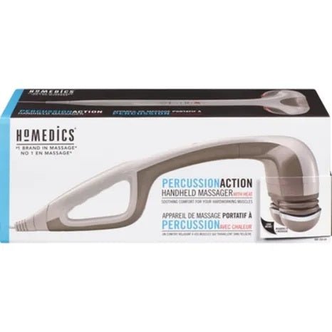 Homedics Percussion Pro Handheld Massager with Heat okotoks hc pharmacy