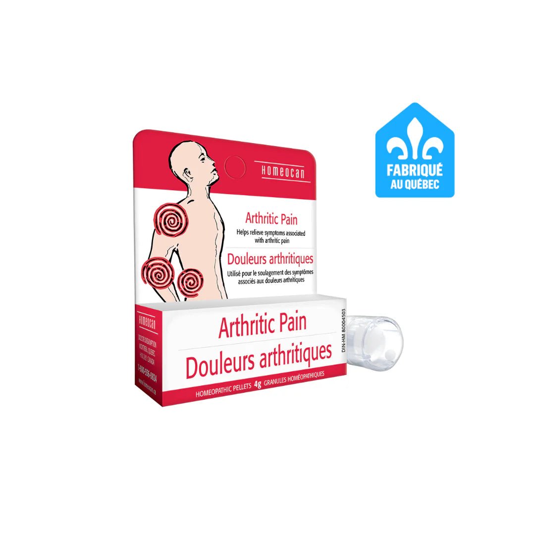 Homeocan arthritic pain pellets 4g - Okotoks HC Pharmacy