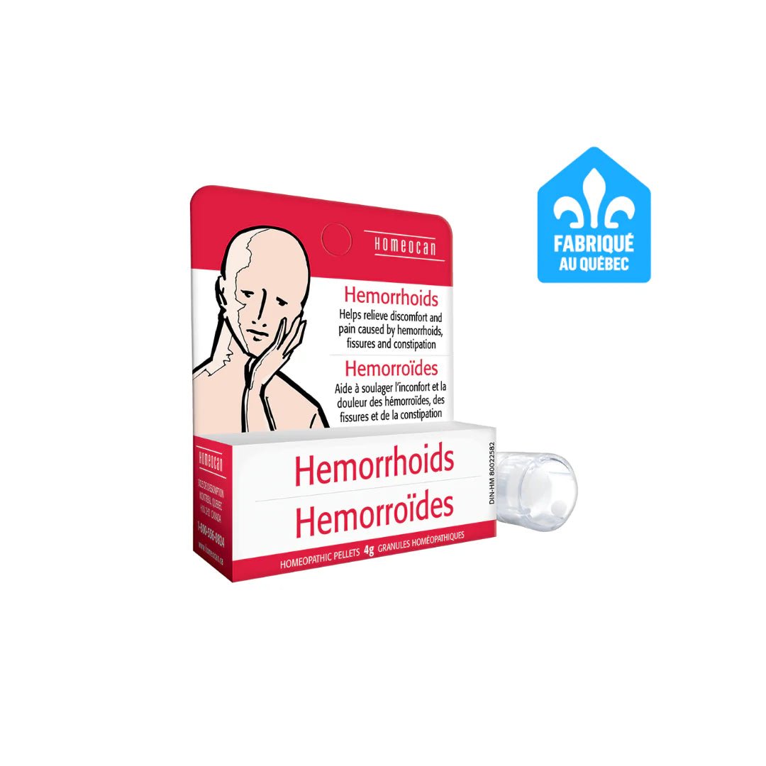 Homeocan hemorrhoids pellets 4g - Okotoks HC Pharmacy