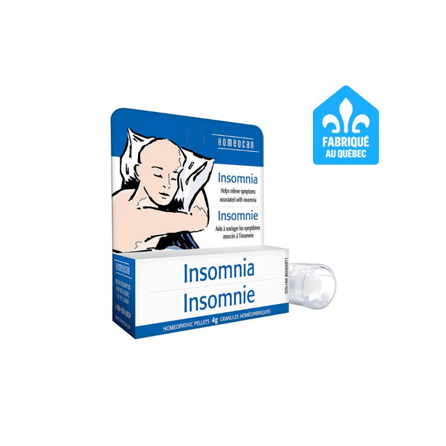 Homeocan insomnia pellets 4g - Okotoks HC Pharmacy
