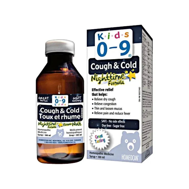 Homeocan kids 0-9 cough and cold night syrup - Okotoks HC Pharmacy