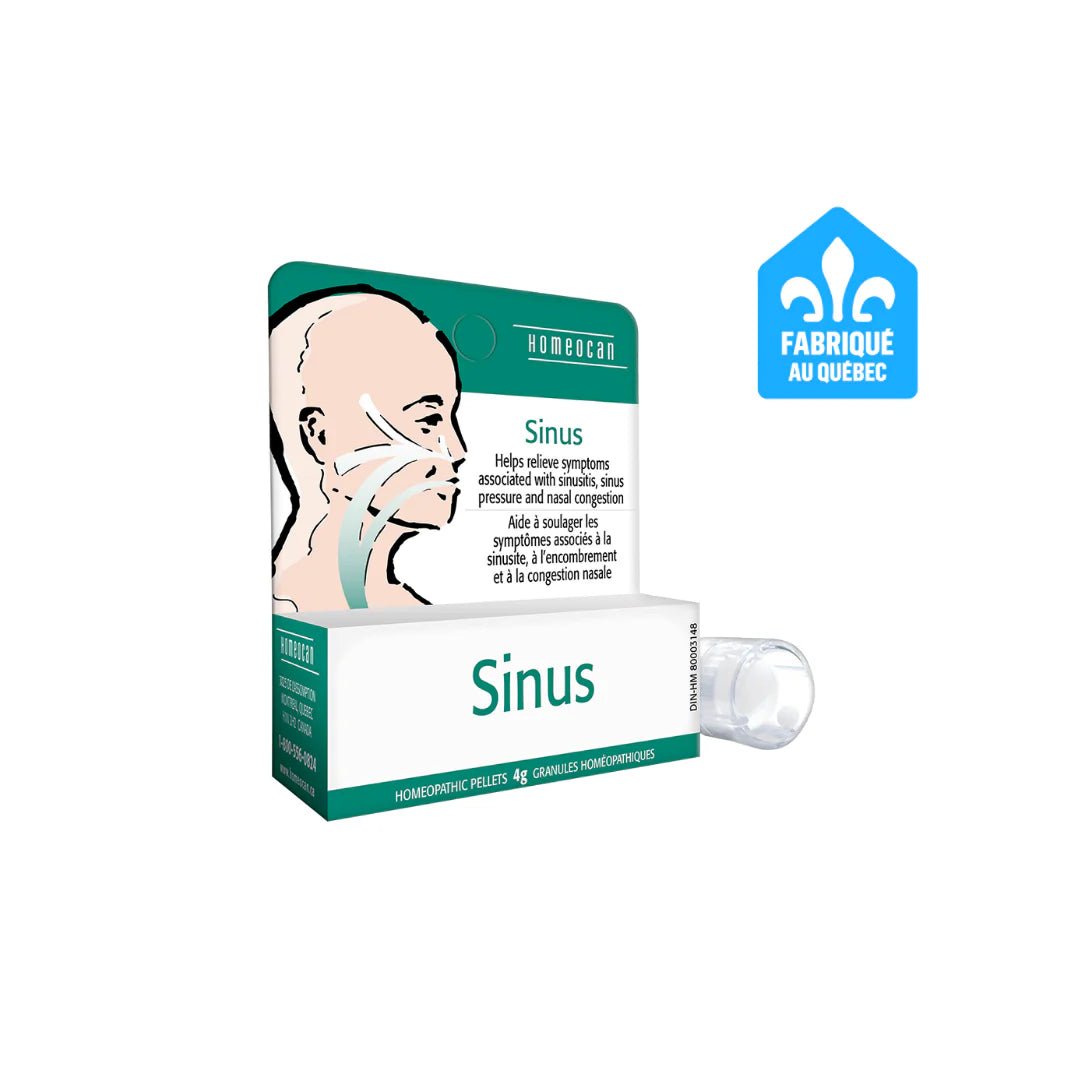 Homeocan sinus pellets 4g - Okotoks HC Pharmacy