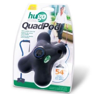 Hugo QuadPod product packaging on a white background - okotoks hc pharmacy