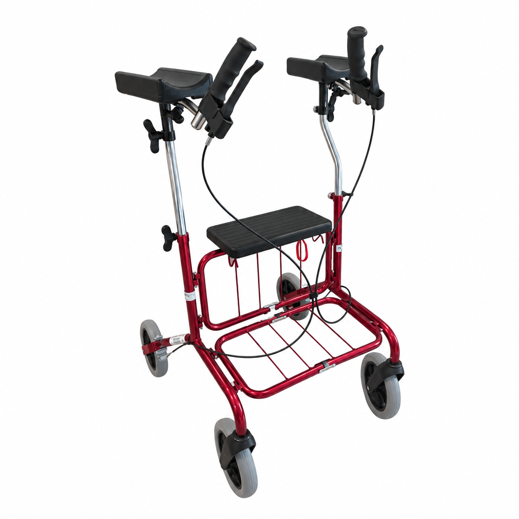 Human Care Rebel RA 72 Rollator with Seat and Basket - 22421-1B - okotoks hc pharmacy