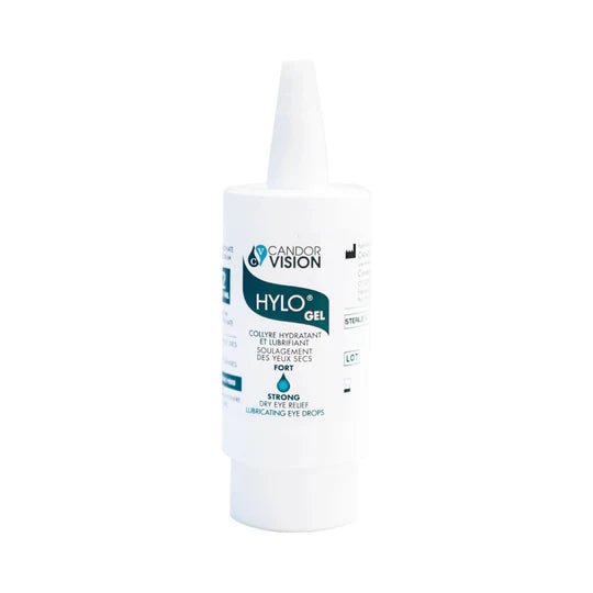 Candor Vision Hylo-Gel bottle on a white background - okotoks hc pharmacy