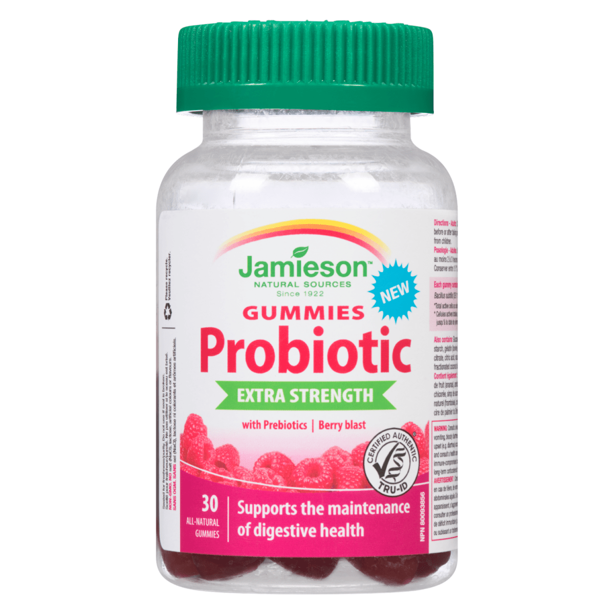 Jamieson Extra Strength Probiotic Gummies 30 - Okotoks HC Pharmacy