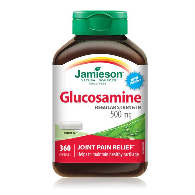 Jamieson glucosamine 500mg 360 capsules - Okotoks HC Pharmacy