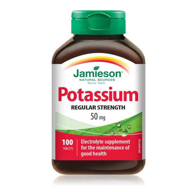 jamieson potassium 50mg 100 tablets - Okotoks HC Pharamcy