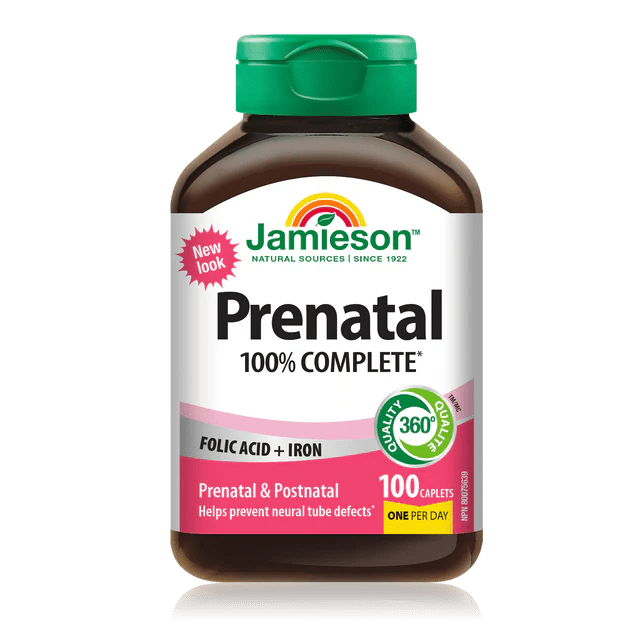 Jamieson prenatal multivitamin 100 caplets - Okotoks HC Pharmacy
